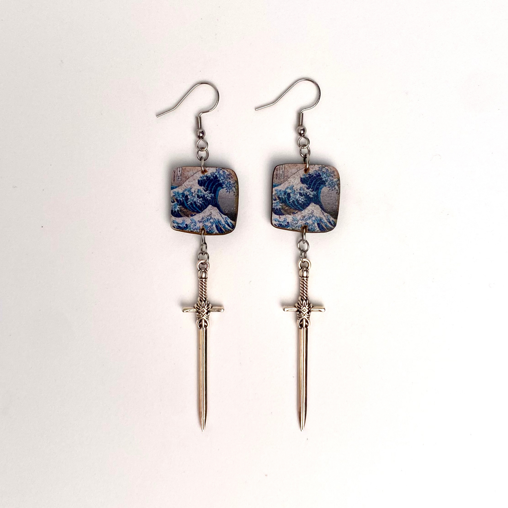 Tidal Surrender - Earrings