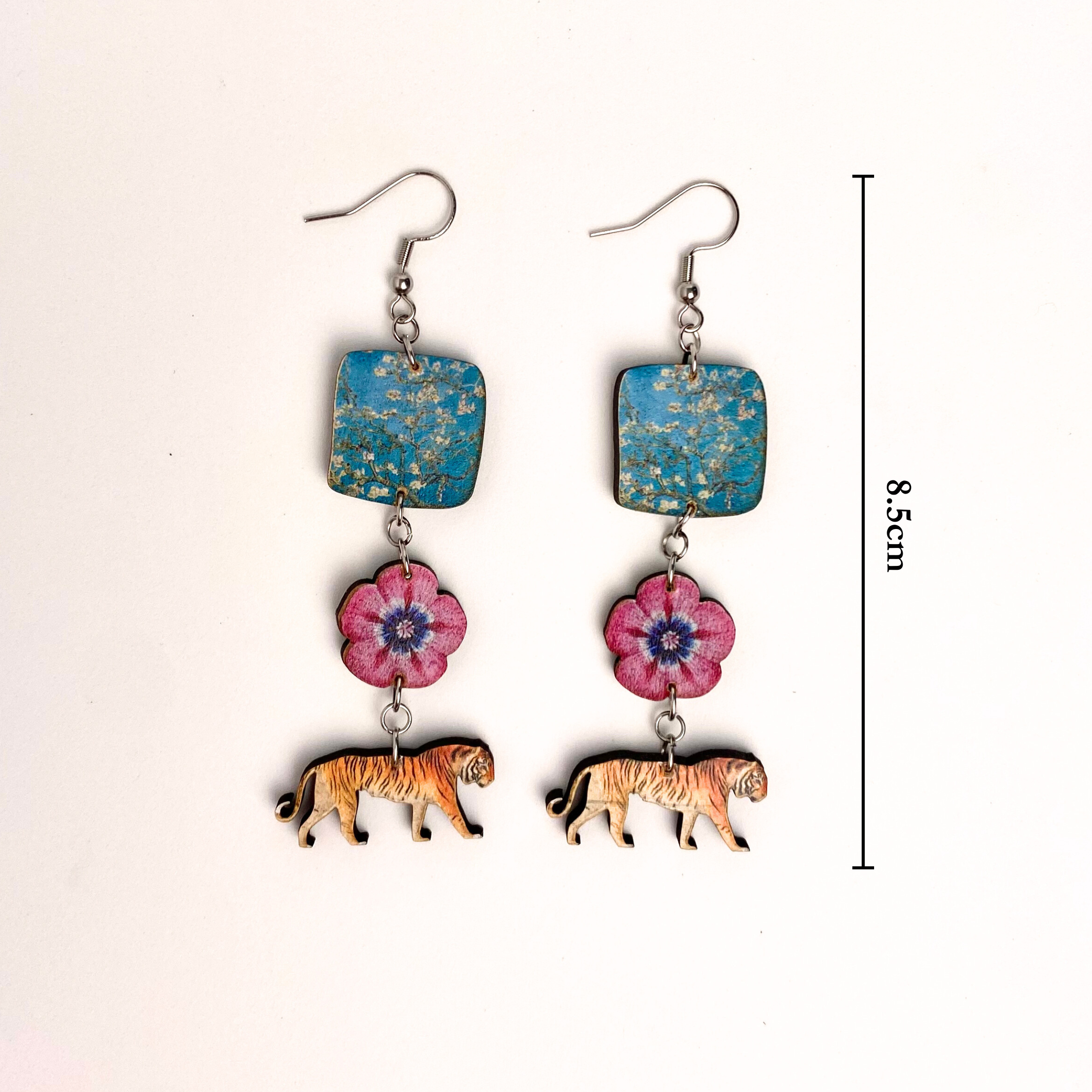 Tiger Blossom - Earrings