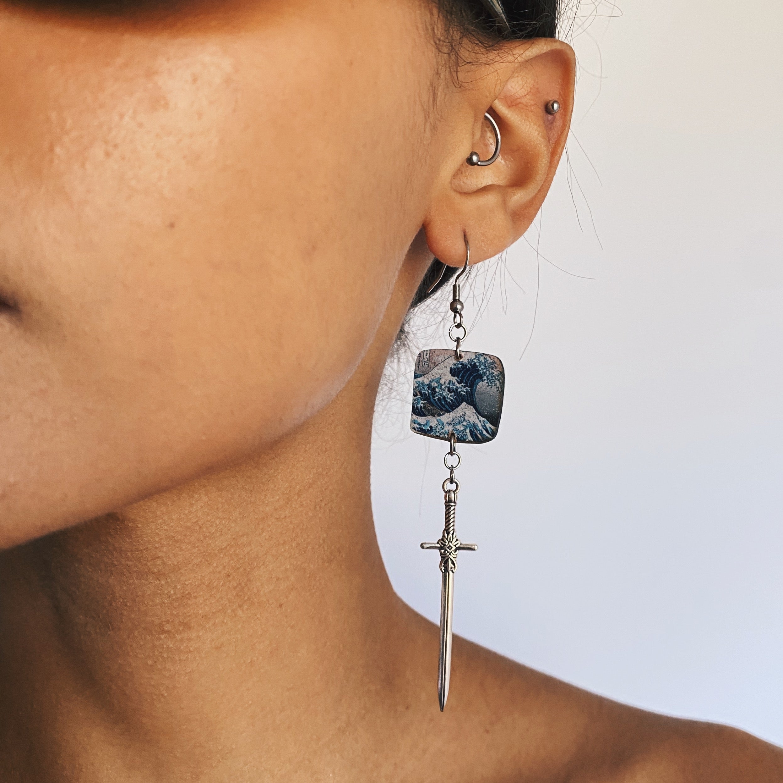 Tidal Surrender - Earrings